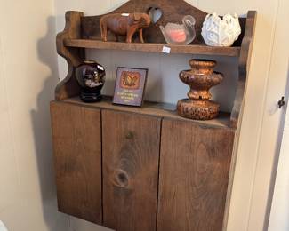 Folds out to make a small desk