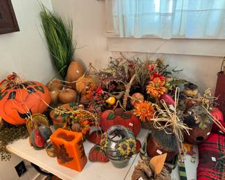 Fall decorations 