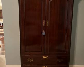 Ethan Allen "Georgian Court" Cherry Armoire - $400