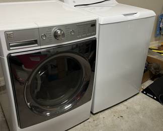 Kenmore Elite Electric Dryer (Model 91582) - $150 and GE Washer (Model GTW330ASK2WW) - $85
