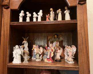 Vintage and antique angel collection