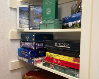 Lots of games, puzzles and toys