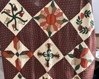 Gorgeous album quilt top.