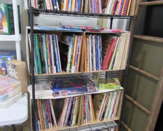 Hard and soft cover books from How to Quilt, history of quilts, books on color theory and quilt pattern books from beginner to Master quilters. Many out of print and hard to find.