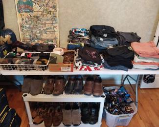 men's shoes, socks