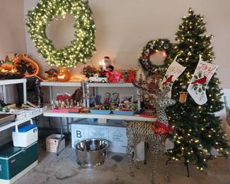 Christmas, Halloween, camping