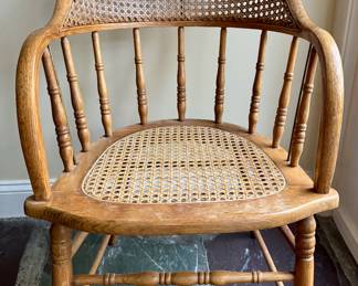 Caned Armchair