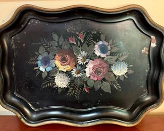 Hand Painted Towle Tray