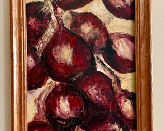 "Pomegranates" Oil on Canvas