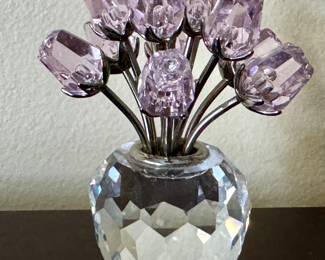 Swarovski Crystal Flower Bouquet