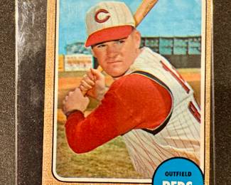 1968 Topps Pete Rose Baseball Card