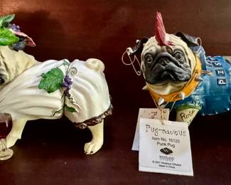 Pug-nacious Figurines