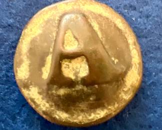 Civil War Confederate Artillery Button