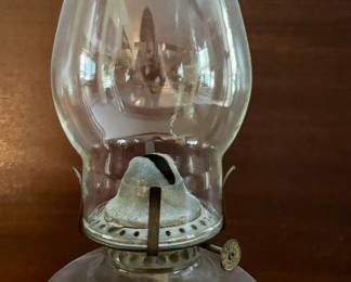 Antique Oil Lamp