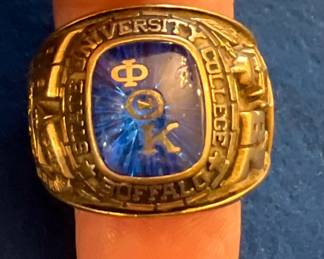 10K Buffalo State Fraternity Ring