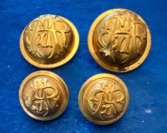 (4) Grand Army of the Republic (GAR) Civil War Buttons