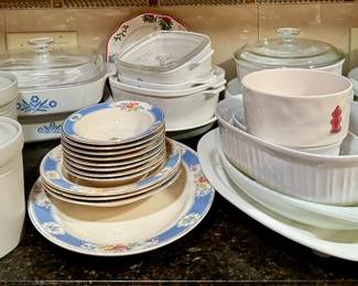 Assorted Dishes & Canisters
