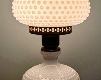Hobnail Lamp