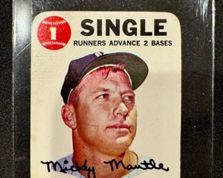 1968 Topps Mickey Mantle Game Baseball Card