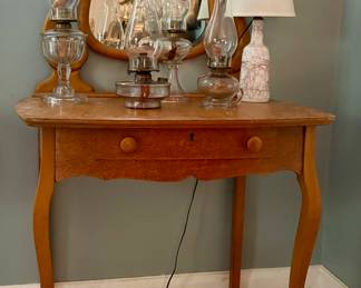Antique Birdseye Maple Vanity