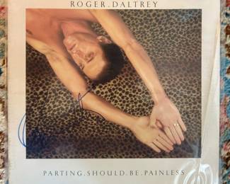 Autographed Roger Daltrey Record Album