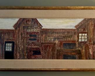 Oil on Canvas, Signed