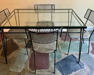 Vintage Iron Patio Set