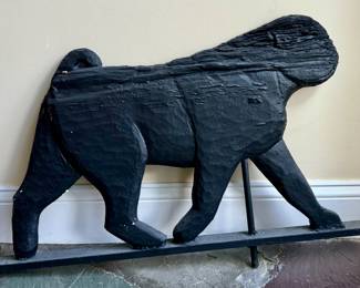 Pug Weathervane 