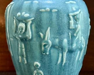 Rookwood Early 20th c Matte South West Figural Vase