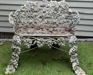 Cast Iron Bench