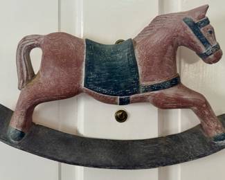 Folk Art Rocking Horse