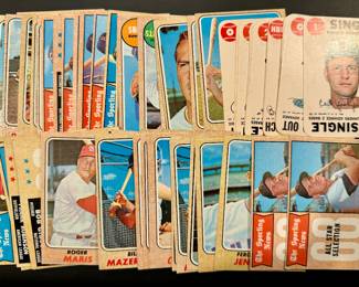 1968 Topps Stars Baseball Cards
