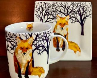 Fox Mug & Plate
