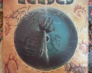 Autographed Kansas Record Album