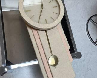 Geometric Empire wall clock