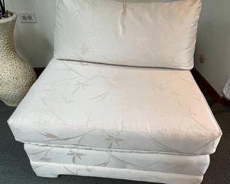 and (2) armless chairs.....