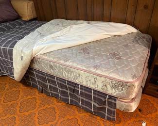 (2) twin mattress sets with adjustable frames including massage! 