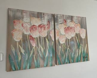 Vintage Lee Reynolds oil paintings.....