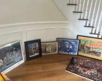 lots of art work including Hargreaves Ntukwana