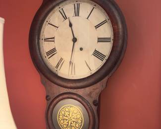 late 19th century Seth Thomas "Office No.1" wall clock