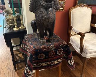 Ceramic Foo Dog Guardian by Austin Products, 1980