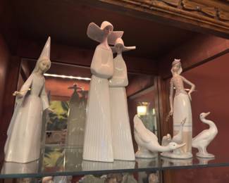 Collection of Lladro porcelain figurines - some with original boxes