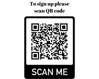 Hold finger on QR code and press "open"