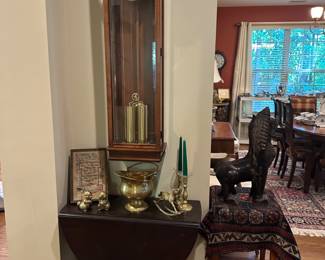 Howard Miller twin weight driven regulator with Westminster chimes - original shipping box included