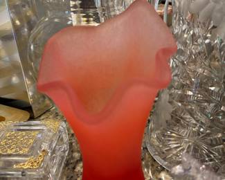 Kosta Boda Funghi Vase Signed by Ulrica Hydman-Vallien 