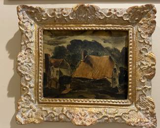 Attri. to William Cordray Simmons, New Jersey/ NYC (1888-1970), husband to Louise Brettner (Lue) Osborne (American, 1889 - 1968) Ashcan School artist  presented in a Michael Kulicke frame