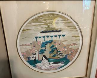 Miharu Lane Signed Limited Edition Japanese Lithograph