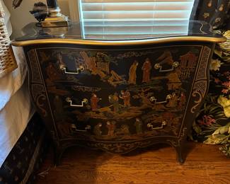Chinoiserie chest of drawers by Drexel