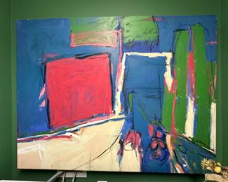 Abstract Expressionist artist Elizabeth Clement