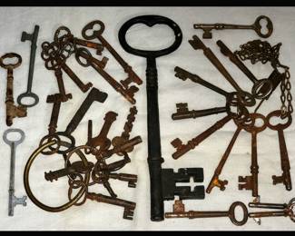 Collection of Old Keys